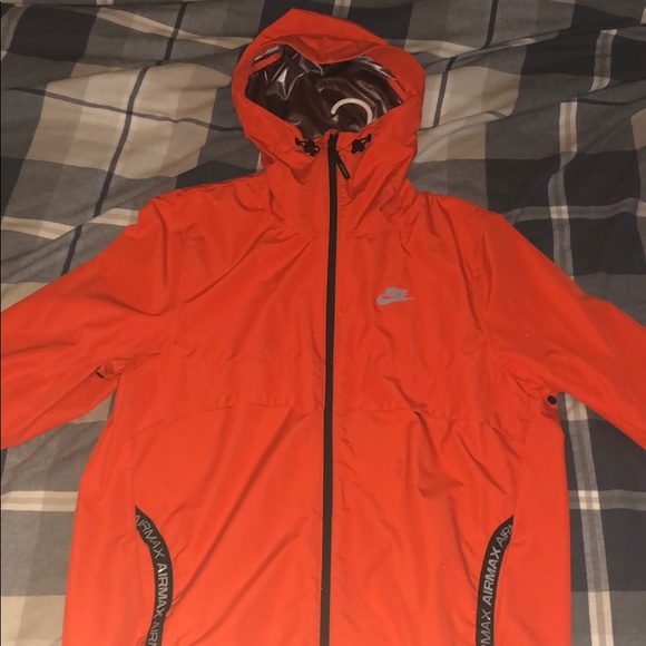 nike air jacket red